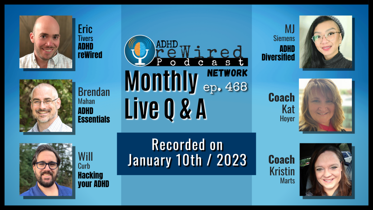 January 2023 ADHD reWired Live Q&A