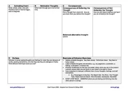 Tools, Worksheets, Behavior Charts, ADHD,