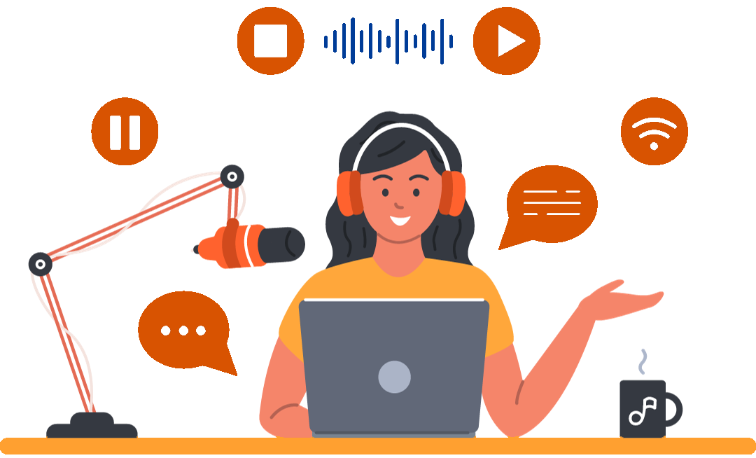 rWsite_image_podcaster-woman-orange-blue_ver2